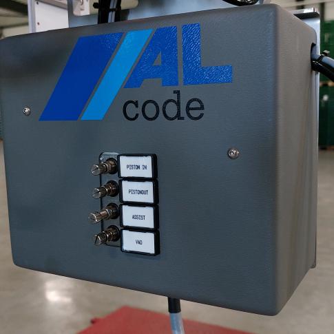 L'ALcode est une étiqueteuse de palettes solide de la marque ALtech.