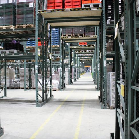 Plus de 20.000 espaces de stockage de palettes congelées 