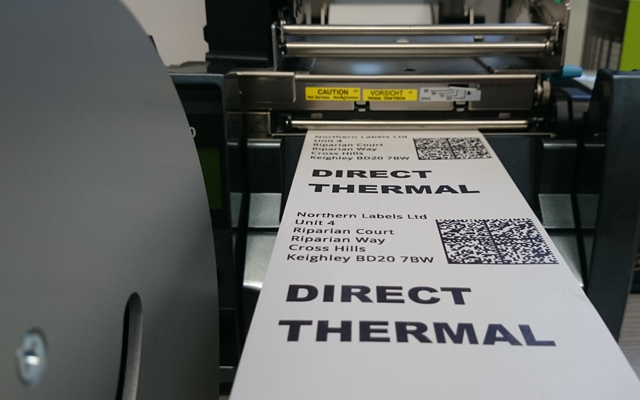thermische labelprinter (direct thermal)