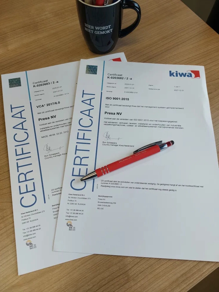 Audit réussie : Presa confirme sa qualité et sa sécurité