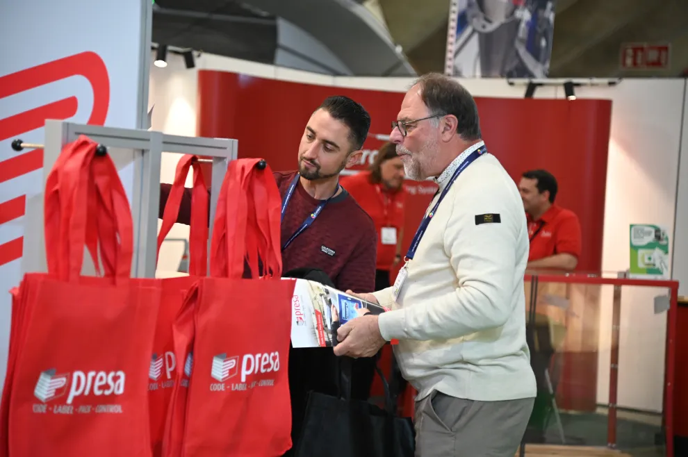 Presa stand op Empack 2025