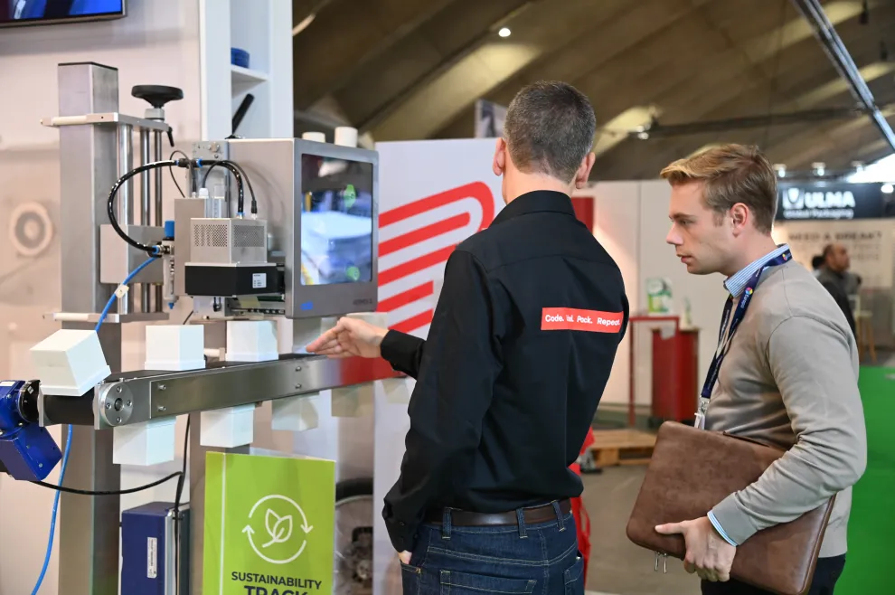 Uitleg bij de CAB Hermes Q label applicator