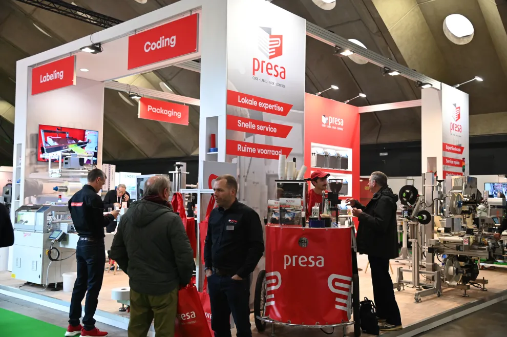 Overzicht stand Presa op Empack