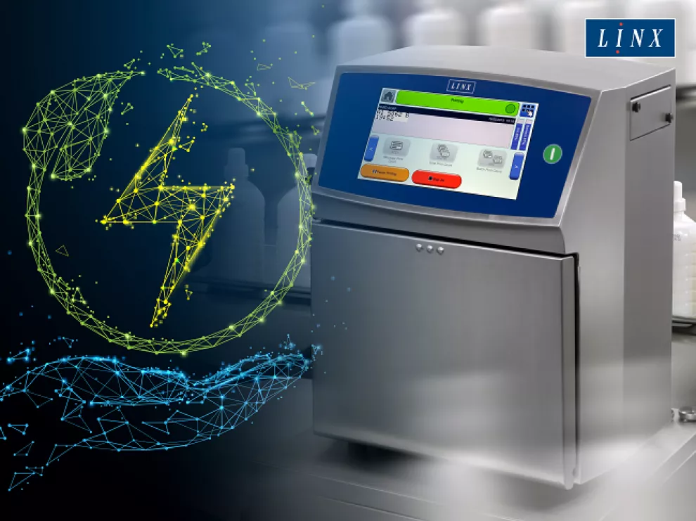 Energie besparen en productiekosten verminderen dankzij onze Linx CIJ-printers