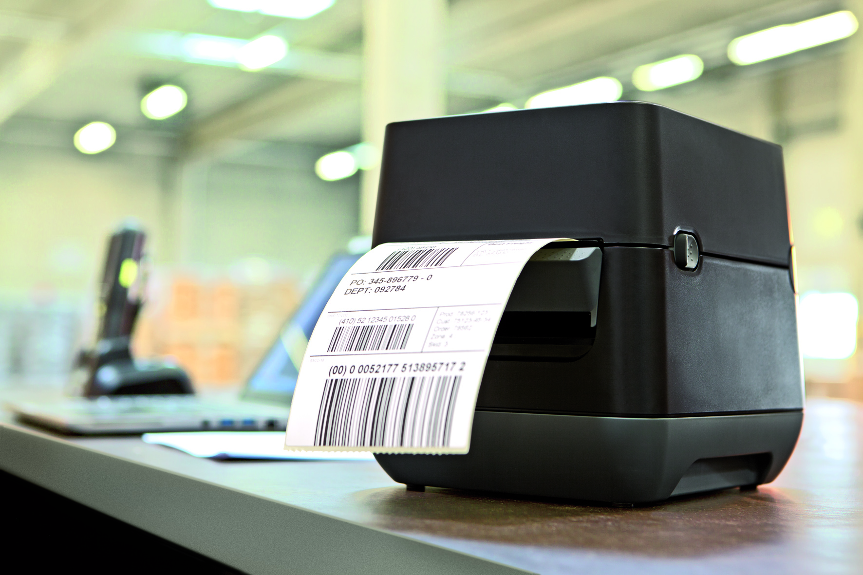 Toshiba BFV4D/4T Desktop Label Printer Presa