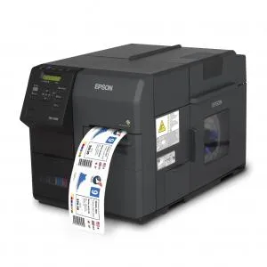 Epson ColorWorks C7500 Series industriële kleurenlabelprinter met hoge afdruksnelheid