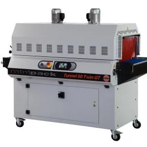 Tunnel 50 Twin GT: tunnel de rétraction double pour lignes d’emballage automatiques